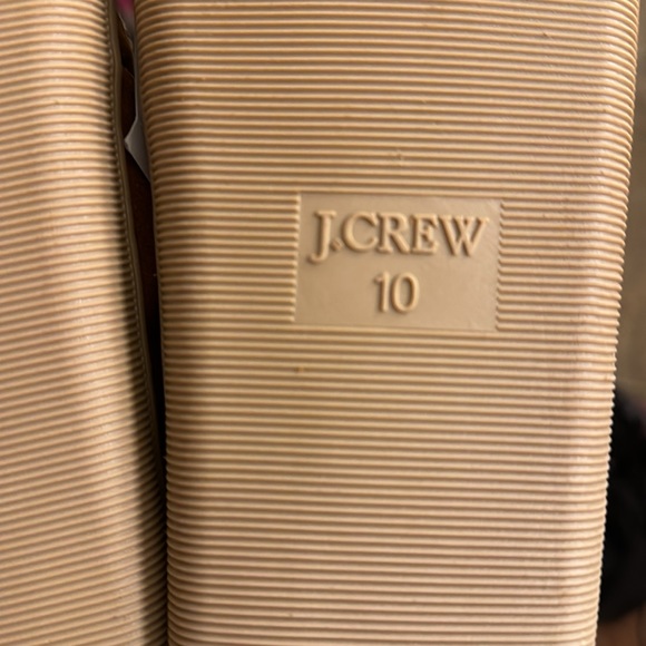 Men’s j crew faux fur lined moccasin slippers- BNWT - Picture 6 of 7